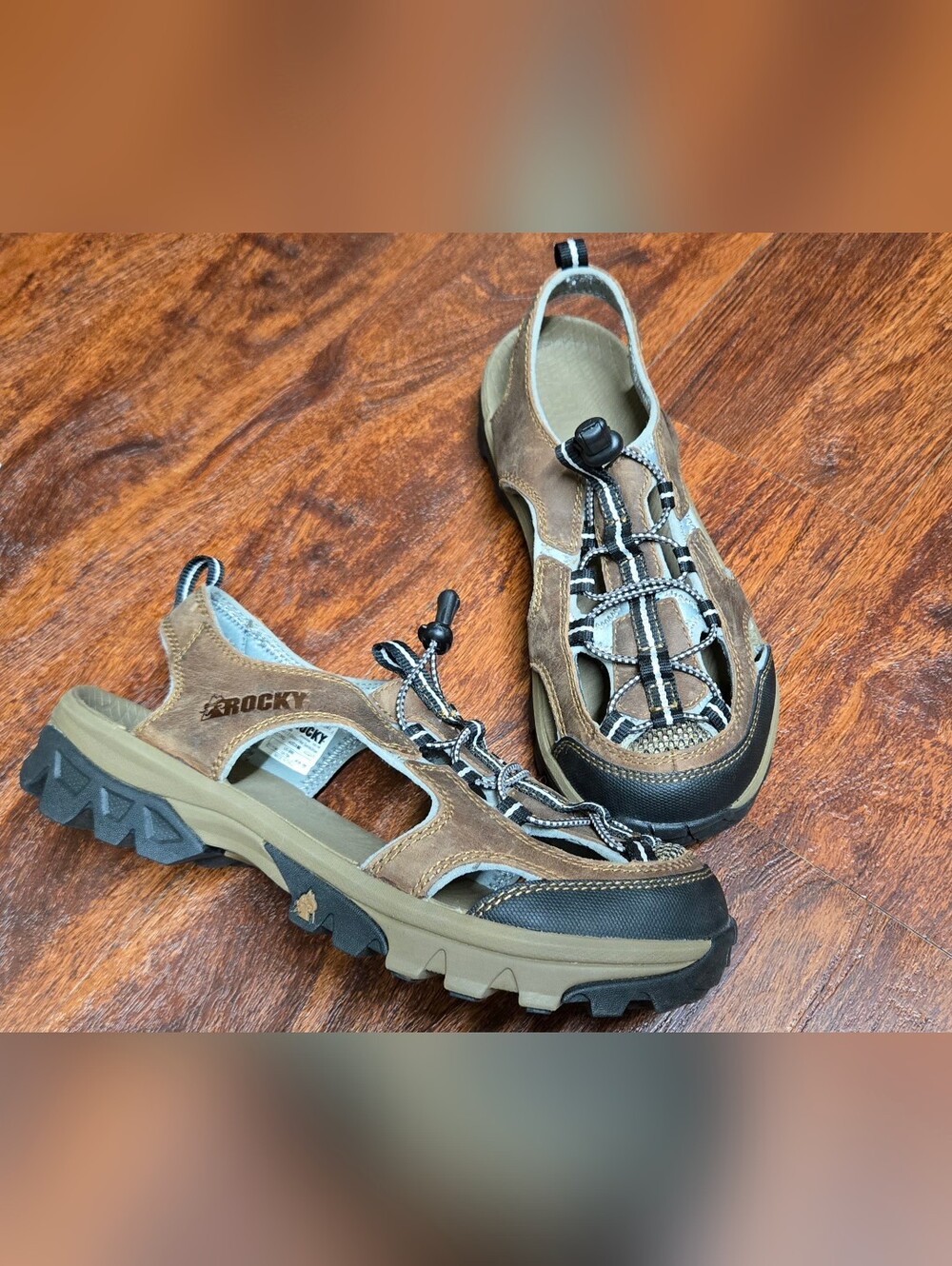 Rocky Women's Endeavor Point Sandals Womens Size 9W